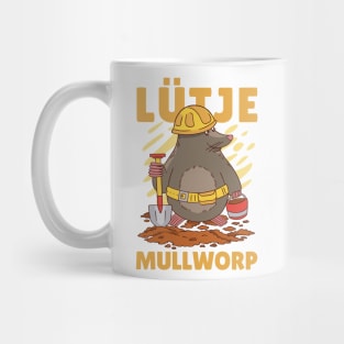 Lütje Mullworp Low German Mole Mug